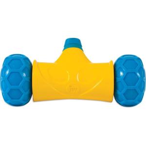 imageJW Pet 32290 RoboBone Electronic Treat Dispenser YelowBlue