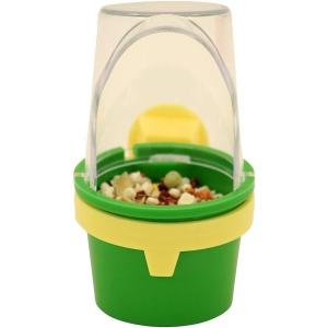imageJW Pet Bird Cage Clean Cup Feeder ampamp Water Cup Bird Accessory Small Assorted ColorsMedium