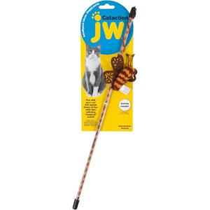 imageJW Pet Butterfly Wand Cataction Toy Indoor Cat Toy