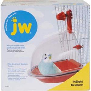 imageJW Pet Company Insight Bird Bath Bird Accessory Multicolor