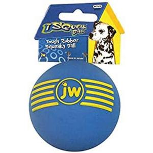 imageJW Pet Dog iSqueak Ball Dog Toy Large Assorted ColorsMedium