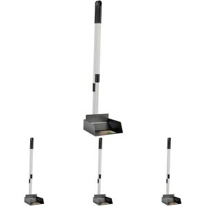 imagePRECISION PET Little Stinker Heavy Duty Pooper Scoop with Spade Extendable Handle  2 Sizes Available LargeSmall Pack of 4