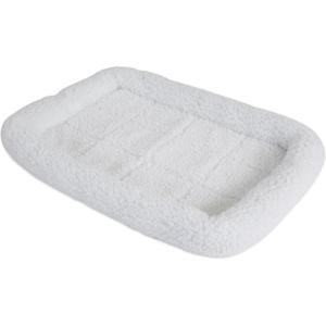 imagePRECISION PET SnooZZy Sheepskin Bolster Crate Mat for 42 Crates435L x 50W x 275Th