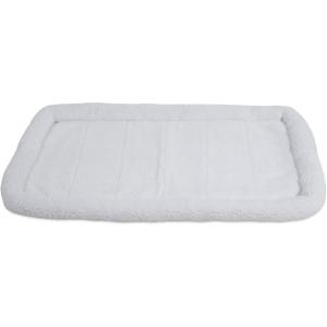 imagePRECISION PET SnooZZy Sheepskin Bolster Crate Mat for 42 CratesXLarge