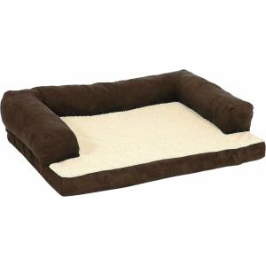 imagePetmate Aspen Pet Bolster Ortho Pet Bed 35 x 25 Assorted BlueBrown