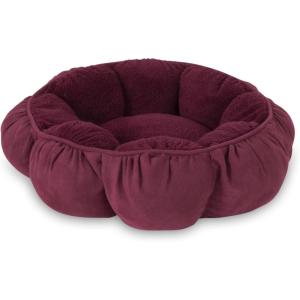 imagePetmate Aspen Pet Puffy Round Cat Bed 18 Assorted Colors