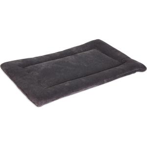 imagePetmate Aspen Pet Rectangular Kennel Mat Dark Gray for 40 Crates235L x 165W x 15Th