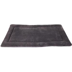 imagePetmate Aspen Pet Rectangular Kennel Mat Dark Gray for 40 Crates285L x 185W x 15Th