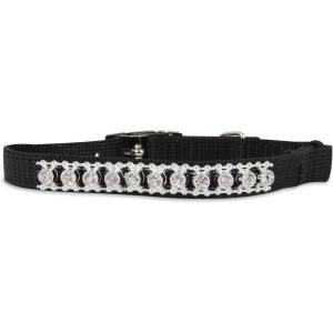 imagePetmate Bling Elastic Cat Collar 38quot x 810quot PinkBlack