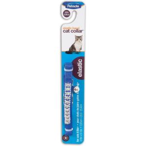 imagePetmate Bling Elastic Cat Collar 38quot x 810quot PinkBlue