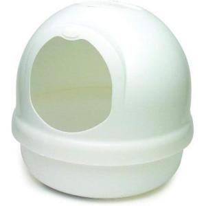 imagePetmate Booda Dome Cat Litter Box for Indoor Cats  Titanium Made in USA One SizePearl White
