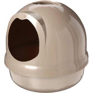 imagePetmate Booda Dome Cat Litter Box for Indoor Cats  Titanium Made in USA One SizeTitanium