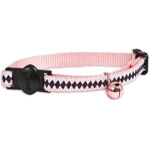 imagePetmate Cat Swirls Collar Teal 812quotBlackPink Argyle