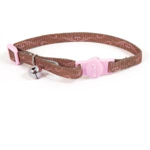 imagePetmate Cat Swirls Collar Teal 812quotBrownPink Swirls