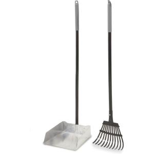 imagePetmate Clean Response Aluminum Rake and Pan LargeLarge