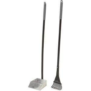 imagePetmate Clean Response Aluminum Rake and Pan LargeSmall