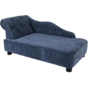 imagePetmate LaZBoy Solana Chaise Lounger Dog Bed Blue 40quot x 20quot Large