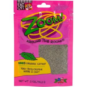 imagePetmate Organic Catnip  Hoots Zoom Around the Room Catnip  Grown ampamp Harvested in USA 05oz pouch05oz pouch