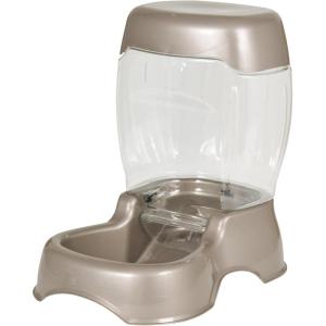 imagePetmate Pet Cafe Feeder Dog and Cat Feeder Pearlescent Colors 3 Sizes Made in USAPearl Tan