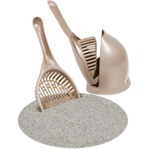 imagePetmate Scoop N Hide Cat Litter Scoop with Discreet Holder TitaniumTitanium