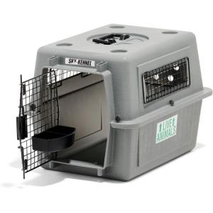 imagePetmate Sky Kennel  For Air and Travel Airline Approved Dog Crate for Pets up 1530 lbs Heavy Duty Dog Kennel Made in the USA 28 Inches21 inch Pack of 1