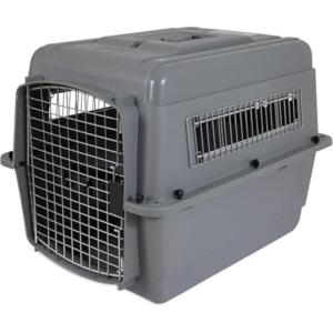 imagePetmate Sky Kennel  For Air and Travel Airline Approved Dog Crate for Pets up 1530 lbs Heavy Duty Dog Kennel Made in the USA 28 Inches28 inch Pack of 1