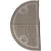 imagePetmate Arm ampamp Hammer Half Circle Litter Mat Gray 23x14x3 Clean Floors Waterproof Easy Clean Durable Litter Pad for Kitten Cat