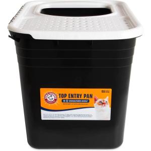 imageArm ampamp Hammer Premium Top Entry Litter Box with Filter to Clean Paws and Microban Made in USA
