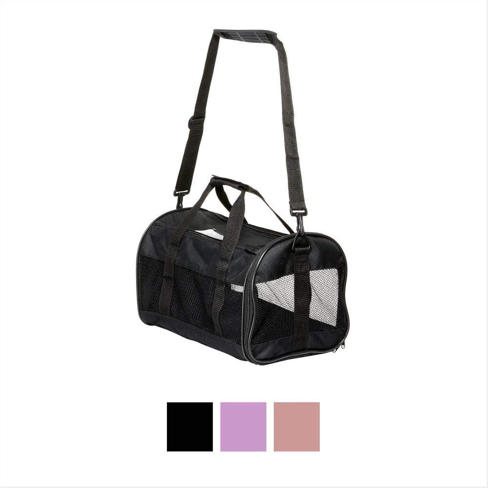 imagePetmate SoftSided Kennel Cab Pet CarrierBlackUp to 10lbs 17 X 10 X 10 21329Black