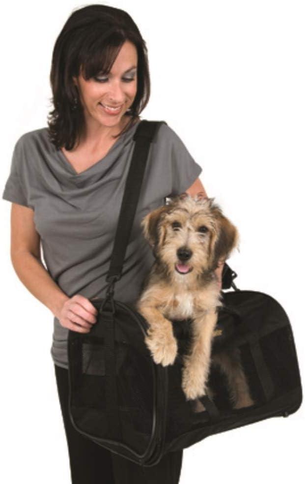 imagePetmate SoftSided Kennel Cab Pet CarrierBlackUp to 10lbs 17 X 10 X 10 21329Black
