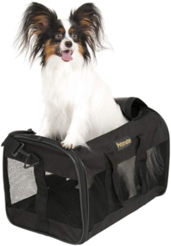 imagePetmate SoftSided Kennel Cab Pet CarrierBlackUp to 10lbs 17 X 10 X 10 21329Black