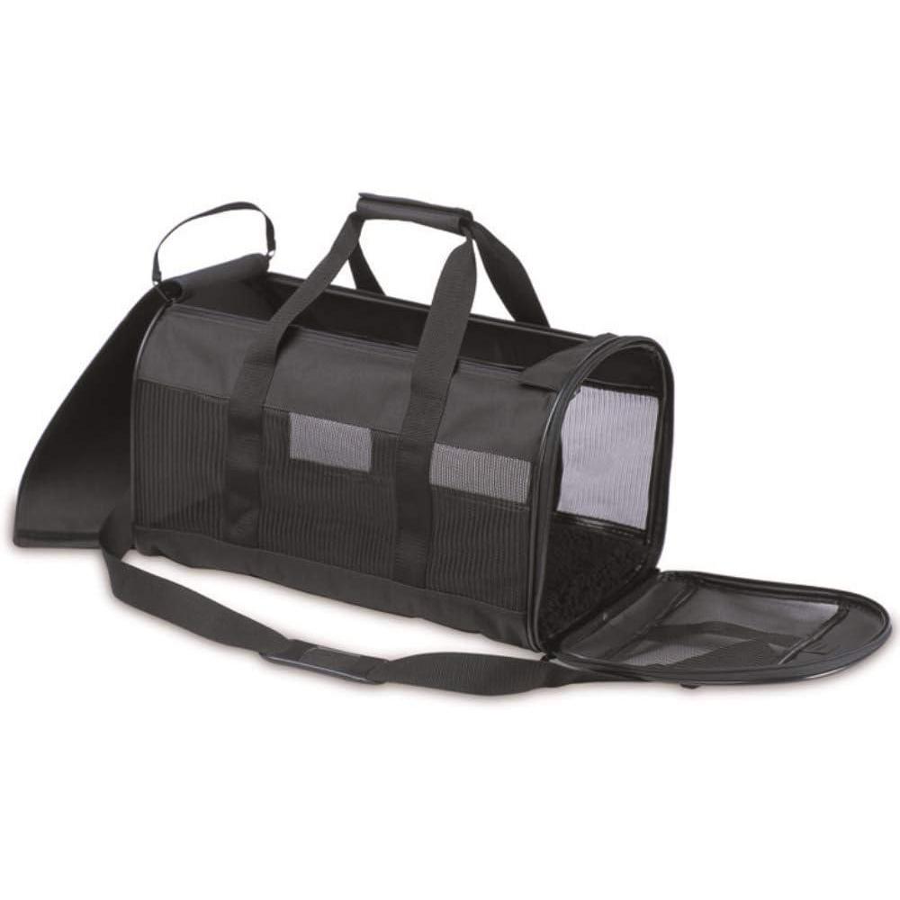 imagePetmate SoftSided Kennel Cab Pet CarrierBlackUp to 10lbs 17 X 10 X 10 21329Black