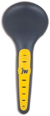 imageJW Pet Gripsoft Dog Soft Pin Slicker Brush with NonSlip Rubber Grip Angled Stainless Steel TinesAssorted Colors8 Inch65002Assorted colors
