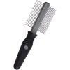 imageJW Pet Company GripSoft Double Sided Comb Dog CombWhite5quot x 175quot x 105quot