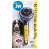imageJW Pet Gripsoft Dog Soft Pin Slicker Brush with NonSlip Rubber Grip Angled Stainless Steel TinesAssorted Colors8 Inch65002Multi
