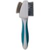 imagePetmate Furbuster 2in1 Dog Slicker and Bristle Brush Vibrant Plum