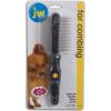 imageJW Pet Company GripSoft Double Sided Comb Dog CombWhite5quot x 175quot x 105quot