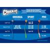 imageChuckIt HighBounce Rubber Fetch Ball Small Colors Vary 2 PackAssorted