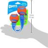 imageChuckit Ultra Duo Tug Dog Toy Small Indoor and Outdoor Dog Ball for Dogs 020 PoundsOrange Blue
