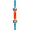 imageChuckit Rugged Bumper Dog Toy  Durable Fetch Stick with TPR Ridges for Easy Grip  TugofWar Toy for Medium and Large Dogs  Floats in Water  Size Medium  135inch Length  Orange and BlueSmall