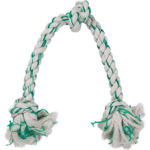 imageBooda Fresh N Floss 3 Knot Tug Rope Dog Toy XLarge SpearmintWhite