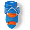 imageChuckit Limited Edition EcoFetch Ball Dog Toy Medium 25 Inch Diameter Pack of 3 for Breeds 2060 lbsGiggle Fumble