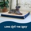 imageLaZBoy Petmate Bentley Orthopedic Foam Large Dog Bed Midnight Blue 36 x 28 x 3 inches for Dogs up to 50lbs with Supportive Foam Durable Removable Washable Cover360L x 280W x 30Th