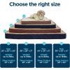 imageLaZBoy Petmate Bentley Orthopedic Foam Large Dog Bed Midnight Blue 36 x 28 x 3 inches for Dogs up to 50lbs with Supportive Foam Durable Removable Washable Cover360L x 280W x 30Th