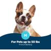 imageLaZBoy Petmate Rosie Lounger Large Dog Bed Cream 36x28 Inches for Dogs up to 50lbs with Durable Removable Washable Cover
