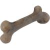 imagePet Qwerks Dinosaur BarkBone  Nylon Dog Bone for Tough Chewers Real Bacon FlavorDino