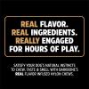 imagePet Qwerks Dinosaur BarkBone  Nylon Dog Bone for Tough Chewers Real Bacon FlavorDino