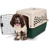 imagePetmate Ruffmaxx Camouflage Dog Kennel Pet Carrier ampamp Crate 40quot 7090 Lb Outdoor and Indoor for Large Medium and Small Dogs  Made from Recycled Material w 360Degree Ventilation Made in USAGreen