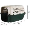 imagePetmate Ruffmaxx Camouflage Dog Kennel Pet Carrier ampamp Crate 40quot 7090 Lb Outdoor and Indoor for Large Medium and Small Dogs  Made from Recycled Material w 360Degree Ventilation Made in USAGreen
