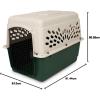 imagePetmate Ruffmaxx Camouflage Dog Kennel Pet Carrier ampamp Crate 40quot 7090 Lb Outdoor and Indoor for Large Medium and Small Dogs  Made from Recycled Material w 360Degree Ventilation Made in USAGreen